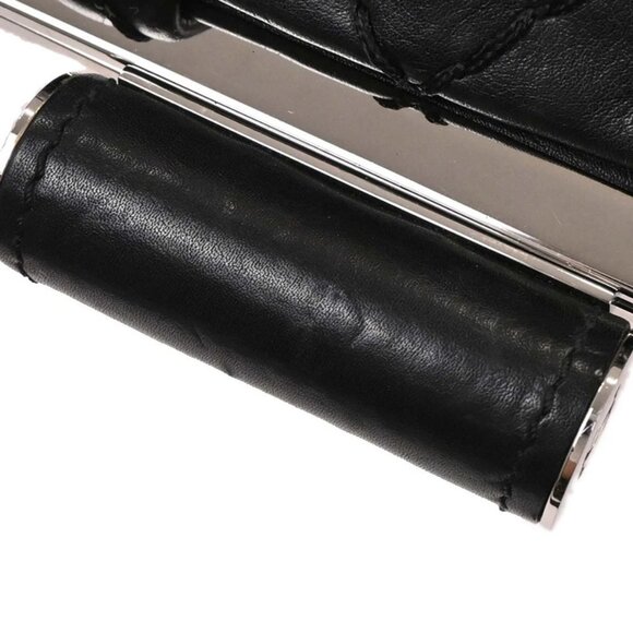 Chanel Black Calfskin Wild Stitch Handbag 135119 - Picture 3 of 10